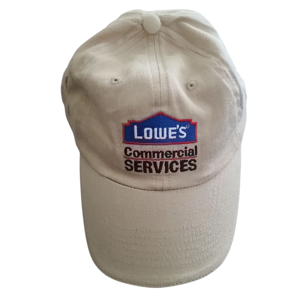 Lowe's Commercial Services Beige Baseball Cap